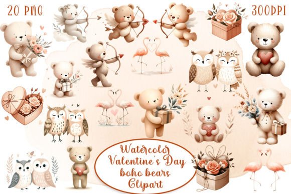 Download Watercolor Cute Baby Bear Clipart - Premium Resources