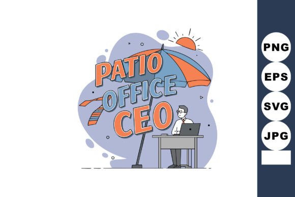 Download Patio Office CEO Working Outdoors Under - Ceo Collection
