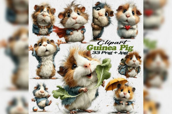 Download Guinea Pig PNG Clipart Small Pet Art - Pet Collection