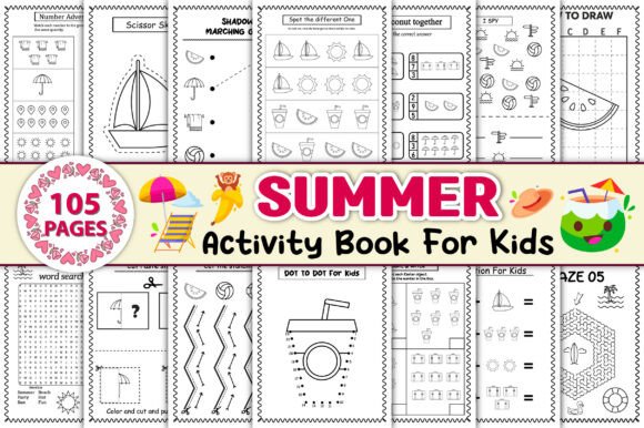 Download Summer Activity Book for Kids - KDP - Premium Resources