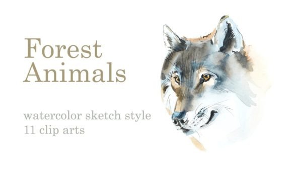 Download Watercolor Forest Animals - Watercolor forest animals Collection
